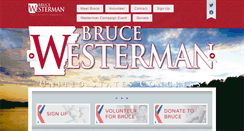 Desktop Screenshot of brucewesterman.com